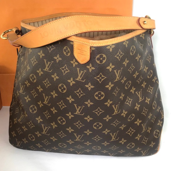 💎✨ AUTHENTIC ✨💎 SLOUCHY HOBO LOUIS VUITTON DELIGHTFUL MM - Picture 3 of 12